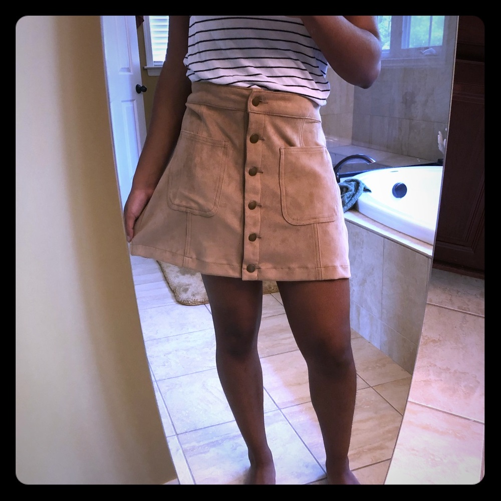 Button up skirt